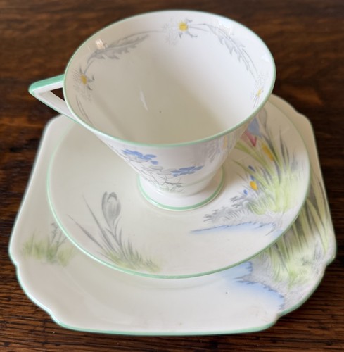 Shelley fine bone china - china, trio