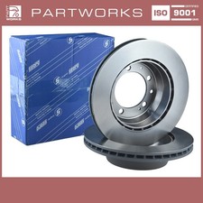 2x Brake Discs for Porsche 944