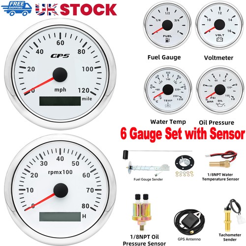 Gauge set with sensor - gauge,