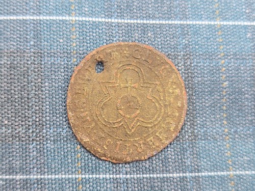 Post medieval copper alloy - post,