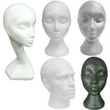 Male & Female Mannequin Heads