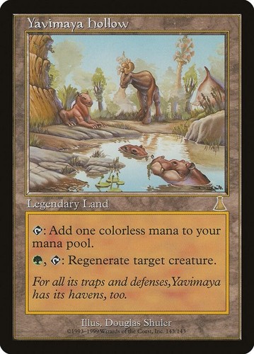Yavimaya hollow urza - x, urza's