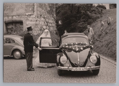 Füssen 1962 wedding car vw - -,
