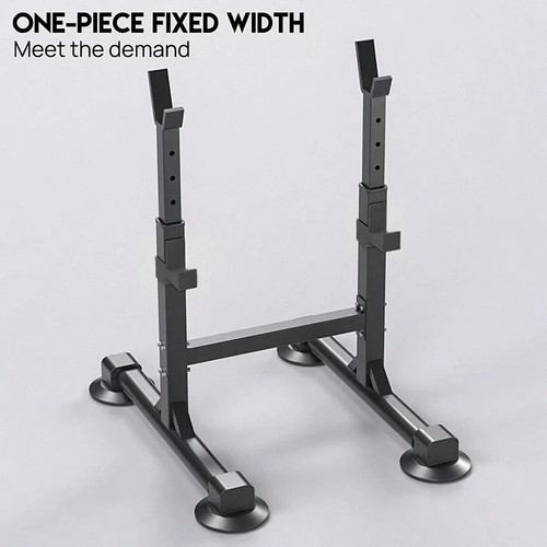 Adjustable barbell rack squat - rack,