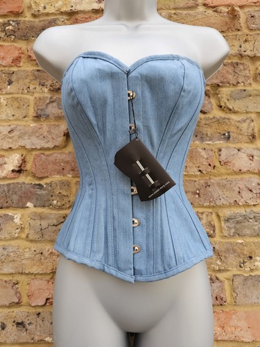 Corset story denim - blue, waist