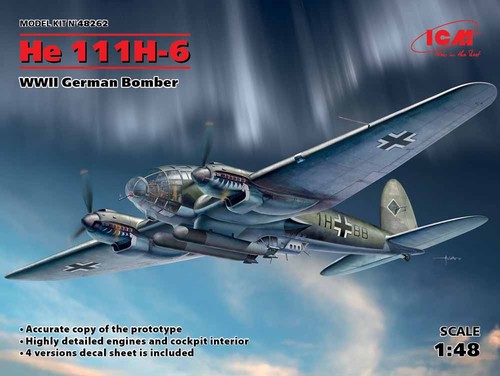 Icm 48262 heinkel 111h 6 - 48262,