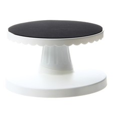 Rotating Icing Revolving Cake Tilting Turntable Decorating Stand Platform V9H3