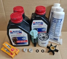 SERVICE KIT & OIL GEAR LUBE SUZUKI OUTBOARD 40 50HP 4STROKE 2001-2010 DF40 DF50