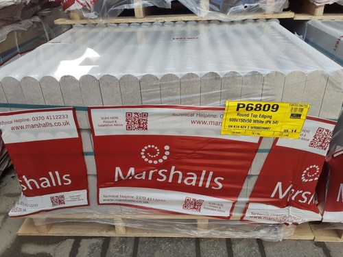 Marshalls concrete round top - concrete,