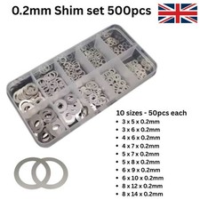 RC Car 0.2mm Flat Washers