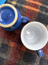 2 Denby Blur Craftsman Mugs