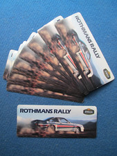 Original Sticker:  Rothmans Rally Opel Manta 400 Size 180 x  70mm Totally UNUSED
