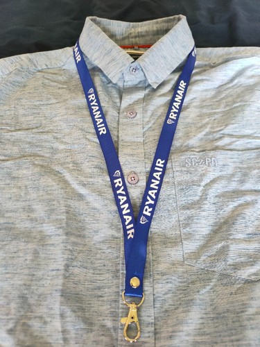 Ryanair lanyard badge holder - ryanair,