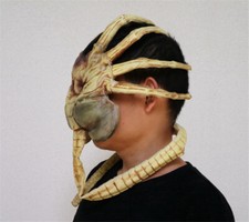 Halloween Alien Facehugger Mask Latex Figure Cosplay Props Adult Mask Helmet HOT