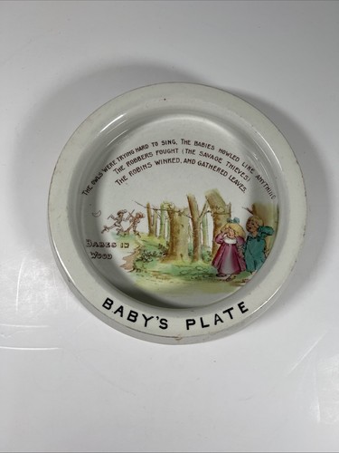 Vintage shelley baby - baby’s, plate