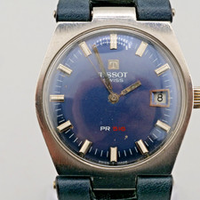 Tissot PR 516 Blue Dial Date