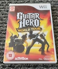 Guitar Hero World Tour (Wii) - Game Nintendo - includes disc and manual -Used