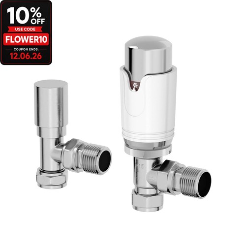 Radilux angled white chrome - radilux,