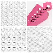 Diamante Rhinestone Gems Sheet