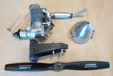 OS FS-91 Surpass engine with engine mount, aluminium spinner, 14 x 6 prop etc
