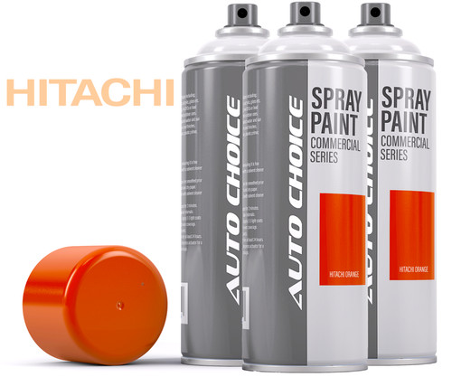 Hitachi orange aerosol - x,