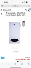 Trianco Aztec 12kW Maxi Storage Combi Electric Boiler 4074 Brand New 5 Years