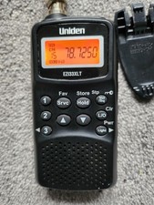 Uniden EZI33XLT Radio Scanner - Black