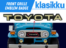 FRONT GRILLE EMBLEM BADGE TOYOTA LAND CRUISER FJ40 FJ45 BJ40 BJ42 HJ45