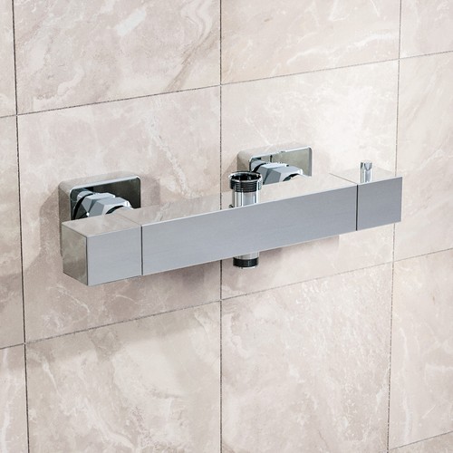 Square thermostatic shower - square,