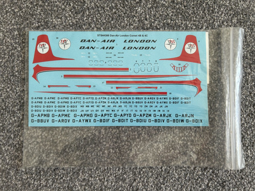 Decals sts44306 dan air - 26, dan-air