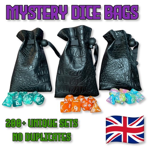 Mystery dice bags - bags, random