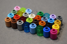 LEGO 3062 Cylinder Round Brick 1x1 Select Colour Pack of 5