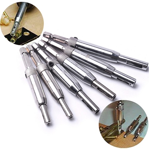 Hinge self centering drill bit - self,
