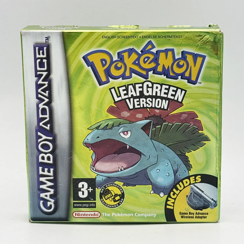 Pokemon leaf green version pal - green,