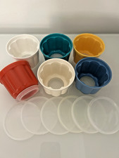 6 Individual Small Plastic