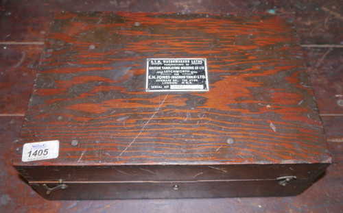 Watchmakers lathe wooden - watchmakers,