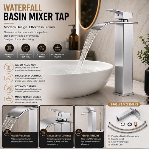 Basin sink mixer taps tall - basin,