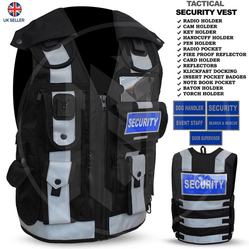 Viz security vest jacket - hi,