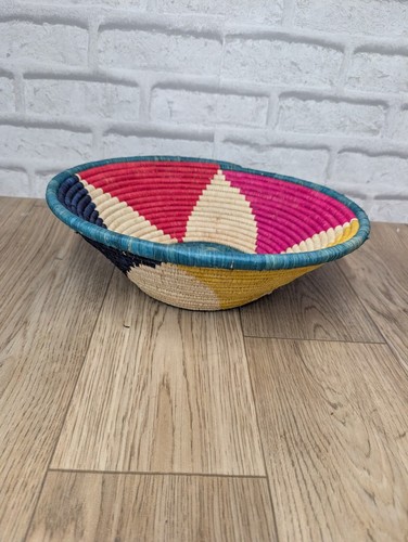 African handwoven bread - bread, basket
