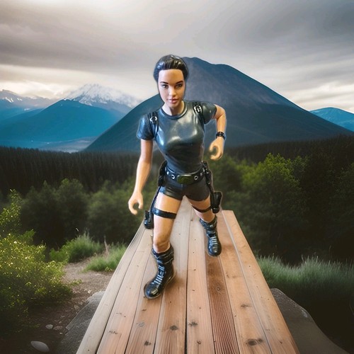 Tomb raider lara croft - lara, in