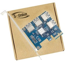 S-Union PCI-E 1 to 4 PCI