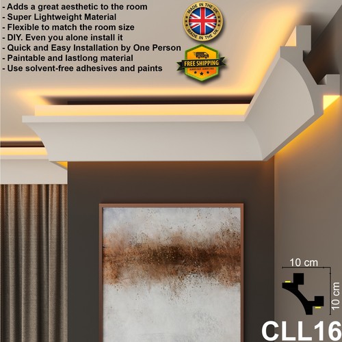 Cornice coving moulding led - coving,