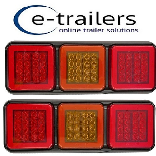 Trailer led rear lights - led,