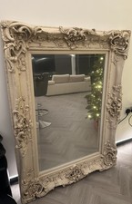 large vintage ornate mirror 