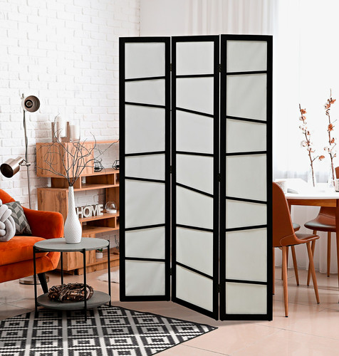 Homcom panel foldable room - 3-panel,