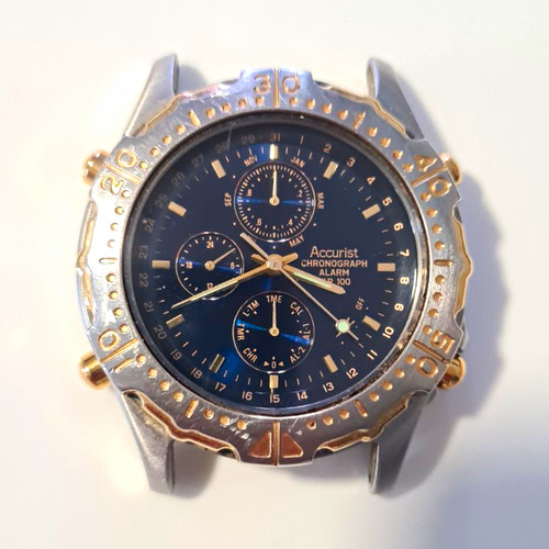 Accurist chronograph alarm - chronograph,