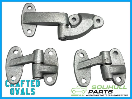 Rear door hinge - set, for