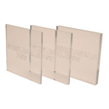 Square Clear Plastic Acrylic Perspex® Sheet & Block 1mm - 50mm Thick Panels