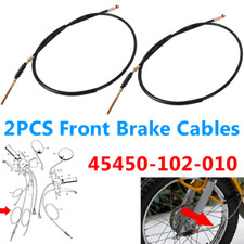 Front Brake Cable Cables x2