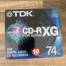 TDK CD-RXG74ED Digital Audio